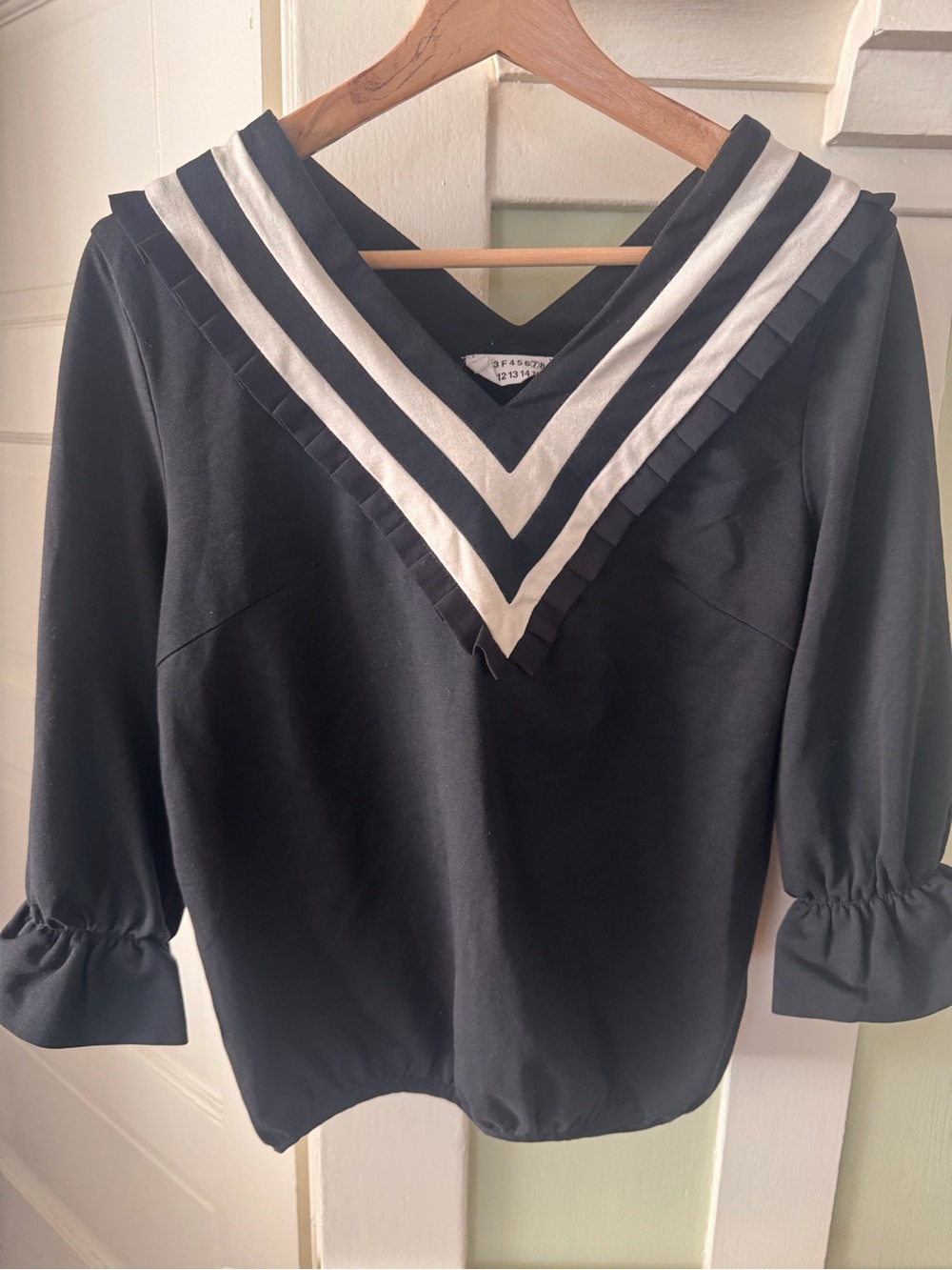 Maison Margiela Women's Sweater sailor inspired